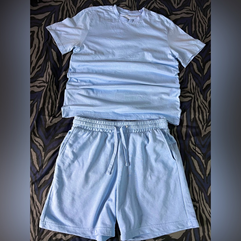 H&M Tshirt with Matching Sweatshorts